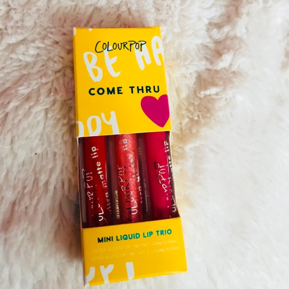 COLOURPOP liquid lip trio